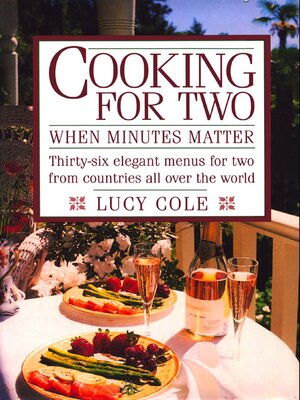 cover image of Cooking for Two When Minutes Matter